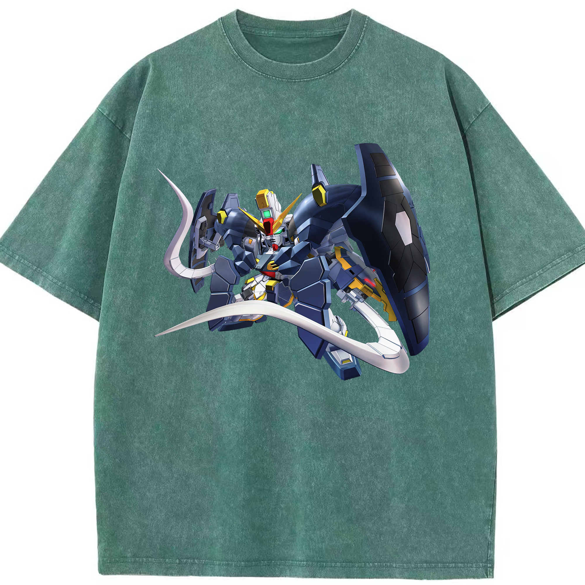 （画像用） 機動戦士ガンダム Mobile Suit Gundam 綿100% ヴィンテージ風 半袖Tシャツ（フロントプリント）
